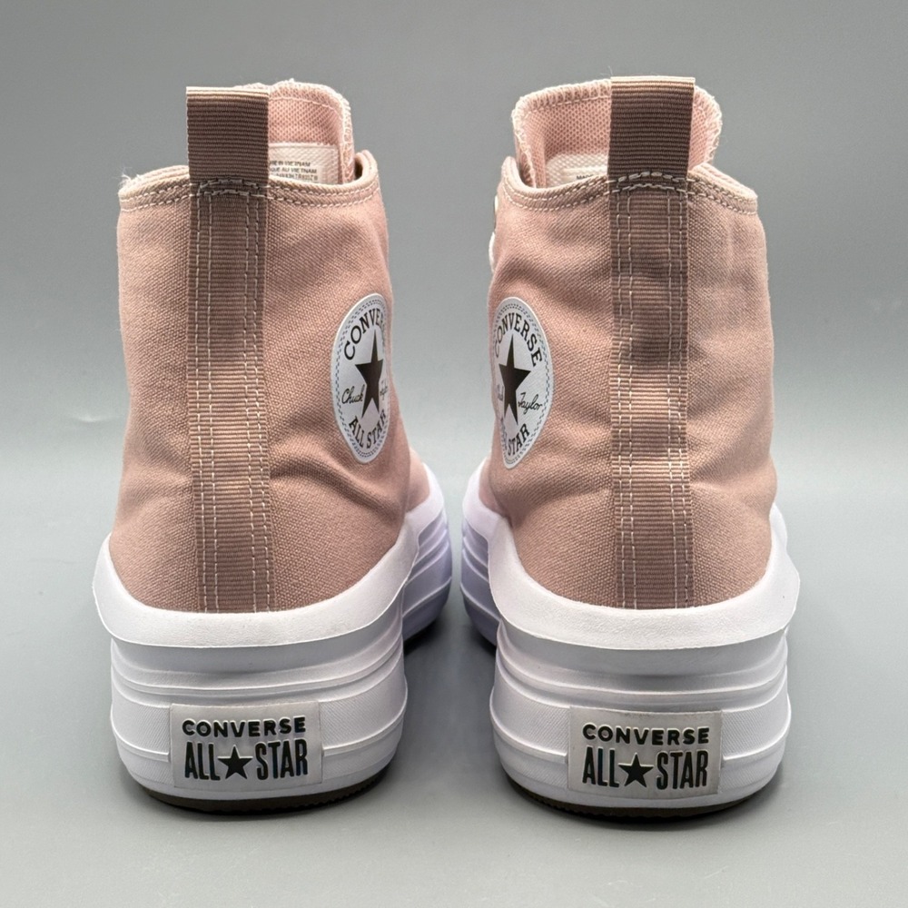 Converse Women's 6.5 Sneakers Platform Pink Streetwear CTAS Move Hi‎ A06332C - Picture 4 of 9